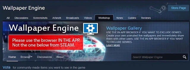 Wallpaper Engine Workshop