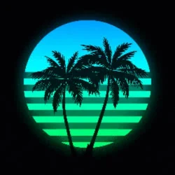 Synthwave Sunset